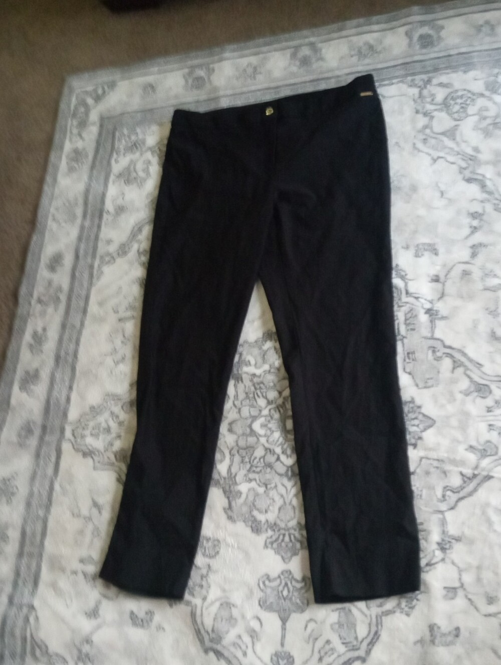 Black Women’s Calvin Klein Straight Pants  14